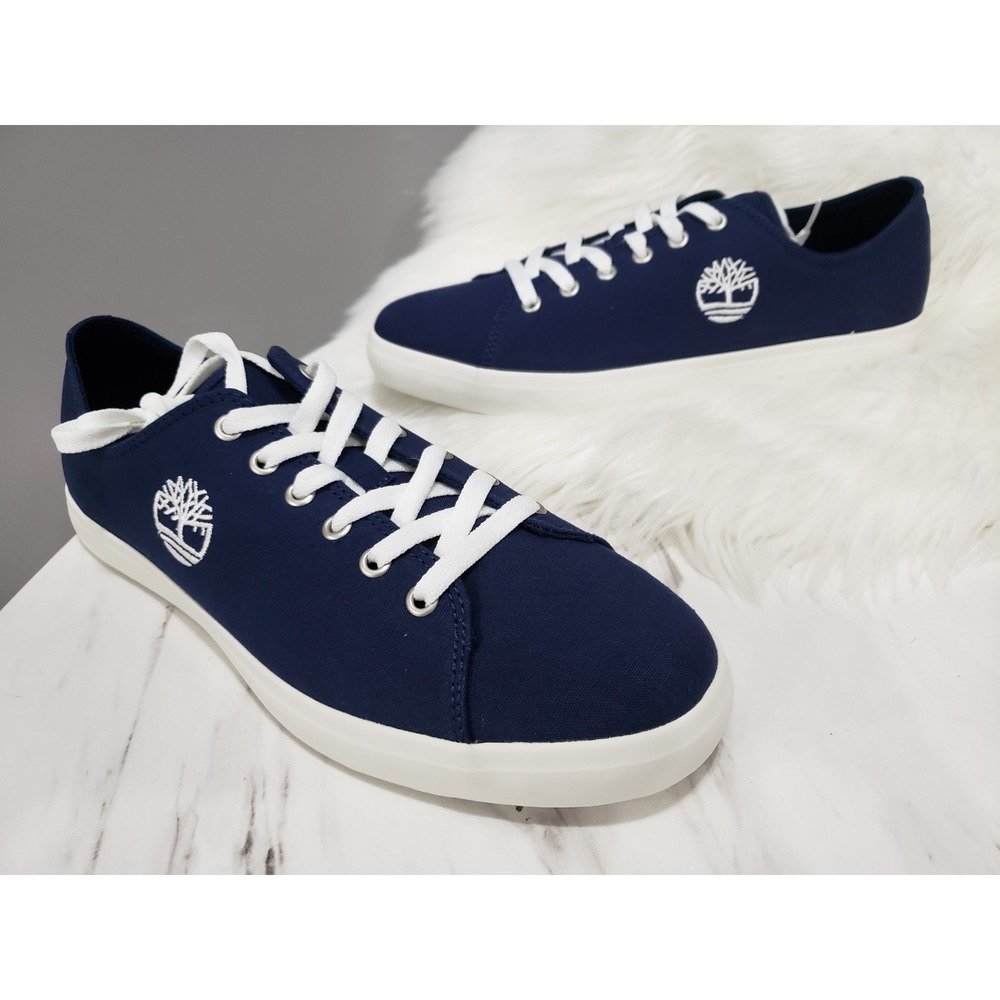NEW NO BOX SIZE 9.5 Timberland Union Wharf Lace Oxford Low Sneakers Navy‎ Blue